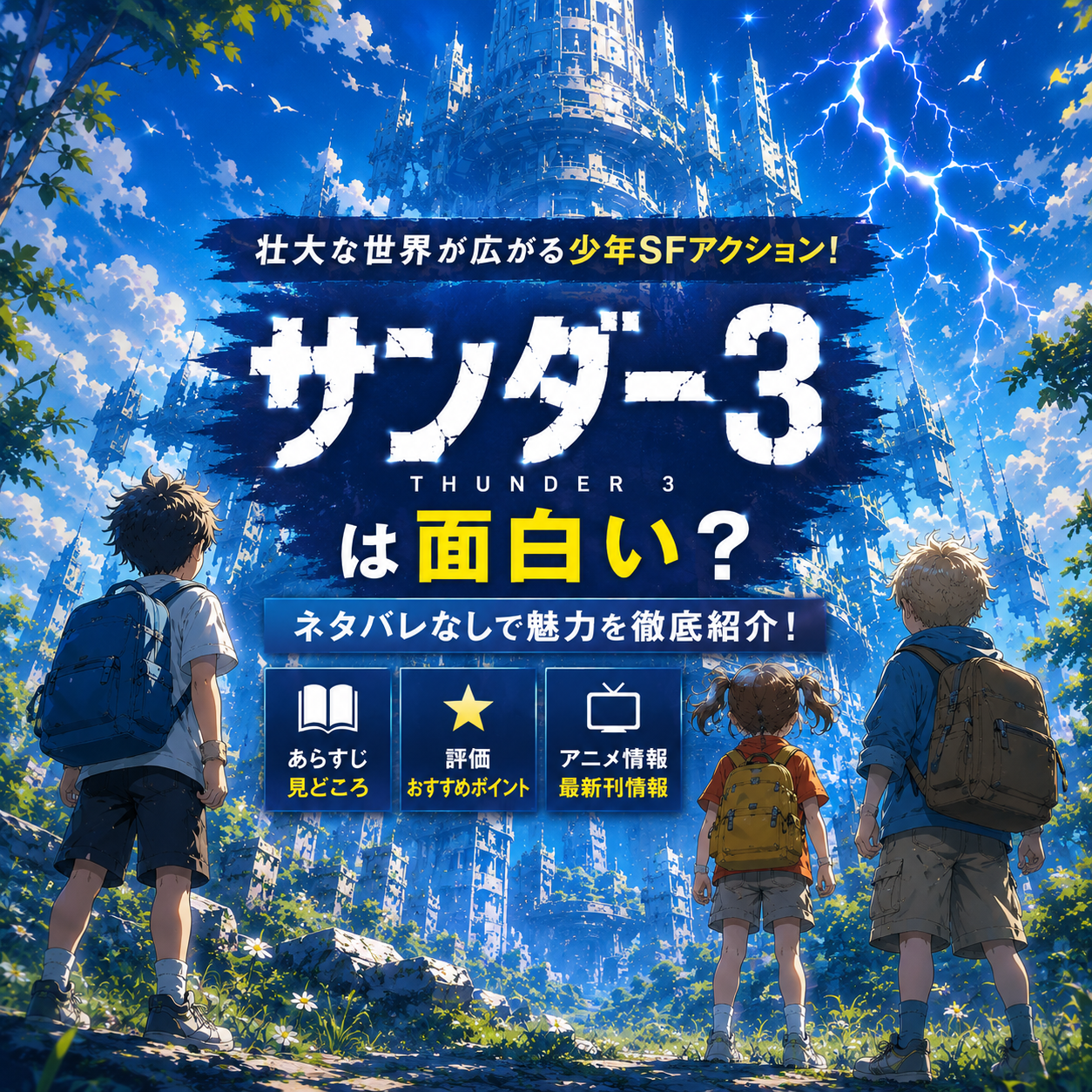 サンダー3は面白い？あらすじや評価・見どころをネタバレなしで紹介